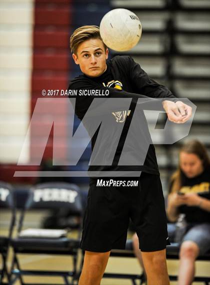Thumbnail 2 in Gilbert @ Perry (AIA 6A Quarterfinal) photogallery.