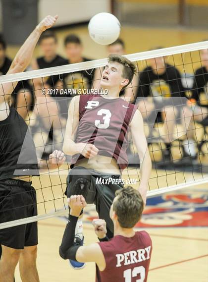 Thumbnail 3 in Gilbert @ Perry (AIA 6A Quarterfinal) photogallery.