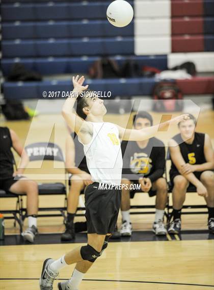Thumbnail 2 in Gilbert @ Perry (AIA 6A Quarterfinal) photogallery.