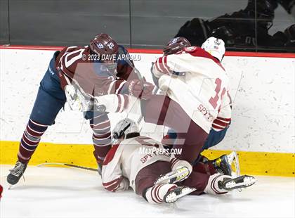 Thumbnail 2 in Belmont vs. Arlington (Ed Burns Tournament) photogallery.
