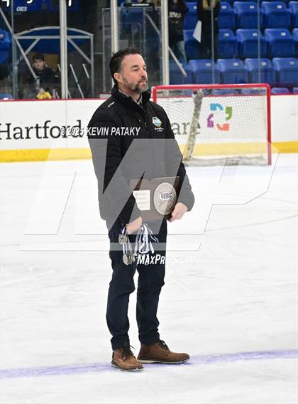 Thumbnail 2 in Joel Barlow/Weston/Abbott Tech vs. Conard (CIAC DIII Final) photogallery.