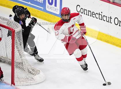 Thumbnail 1 in Joel Barlow/Weston/Abbott Tech vs. Conard (CIAC DIII Final) photogallery.