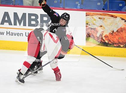 Thumbnail 2 in Joel Barlow/Weston/Abbott Tech vs. Conard (CIAC DIII Final) photogallery.