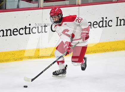 Thumbnail 2 in Joel Barlow/Weston/Abbott Tech vs. Conard (CIAC DIII Final) photogallery.