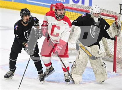 Thumbnail 2 in Joel Barlow/Weston/Abbott Tech vs. Conard (CIAC DIII Final) photogallery.