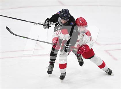 Thumbnail 1 in Joel Barlow/Weston/Abbott Tech vs. Conard (CIAC DIII Final) photogallery.