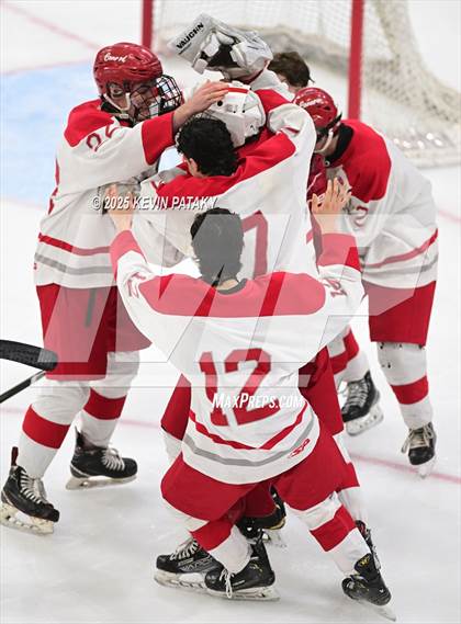 Thumbnail 1 in Joel Barlow/Weston/Abbott Tech vs. Conard (CIAC DIII Final) photogallery.