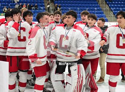 Thumbnail 1 in Joel Barlow/Weston/Abbott Tech vs. Conard (CIAC DIII Final) photogallery.