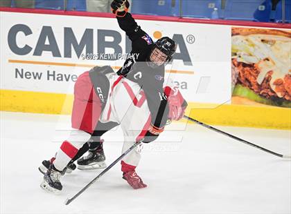 Thumbnail 3 in Joel Barlow/Weston/Abbott Tech vs. Conard (CIAC DIII Final) photogallery.