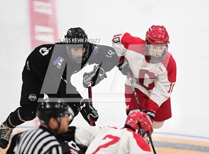 Thumbnail 2 in Joel Barlow/Weston/Abbott Tech vs. Conard (CIAC DIII Final) photogallery.