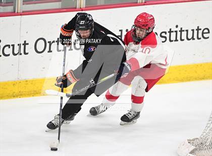 Thumbnail 2 in Joel Barlow/Weston/Abbott Tech vs. Conard (CIAC DIII Final) photogallery.