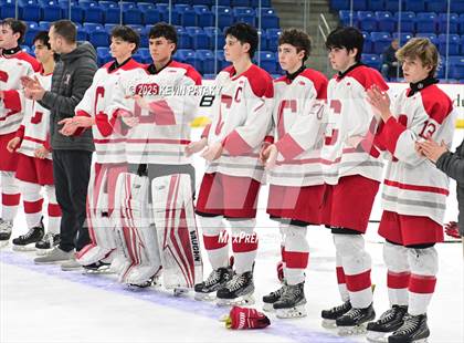 Thumbnail 1 in Joel Barlow/Weston/Abbott Tech vs. Conard (CIAC DIII Final) photogallery.