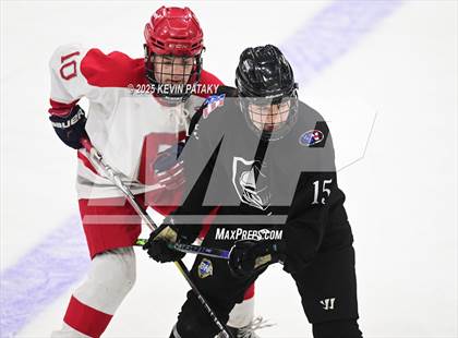 Thumbnail 3 in Joel Barlow/Weston/Abbott Tech vs. Conard (CIAC DIII Final) photogallery.