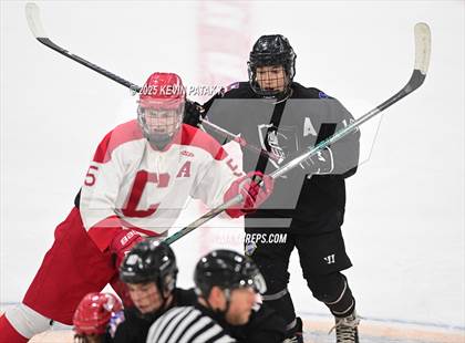 Thumbnail 1 in Joel Barlow/Weston/Abbott Tech vs. Conard (CIAC DIII Final) photogallery.