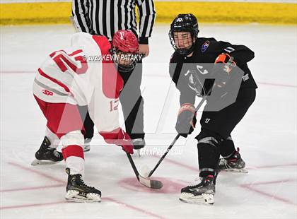 Thumbnail 2 in Joel Barlow/Weston/Abbott Tech vs. Conard (CIAC DIII Final) photogallery.