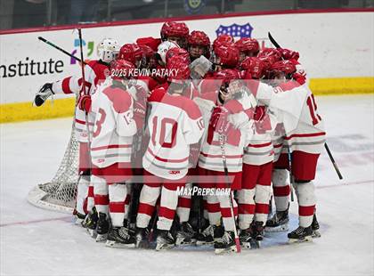 Thumbnail 1 in Joel Barlow/Weston/Abbott Tech vs. Conard (CIAC DIII Final) photogallery.