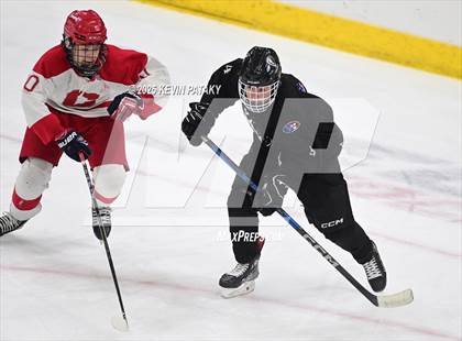 Thumbnail 1 in Joel Barlow/Weston/Abbott Tech vs. Conard (CIAC DIII Final) photogallery.