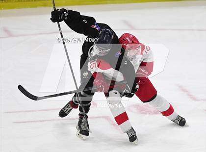 Thumbnail 1 in Joel Barlow/Weston/Abbott Tech vs. Conard (CIAC DIII Final) photogallery.