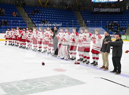 Thumbnail 3 in Joel Barlow/Weston/Abbott Tech vs. Conard (CIAC DIII Final) photogallery.