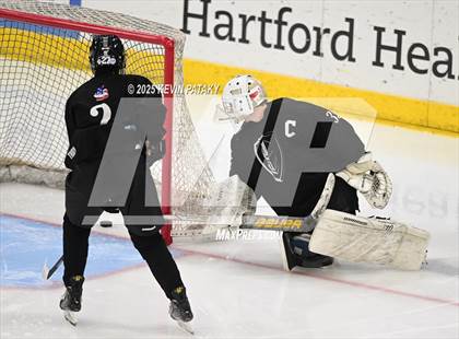 Thumbnail 2 in Joel Barlow/Weston/Abbott Tech vs. Conard (CIAC DIII Final) photogallery.