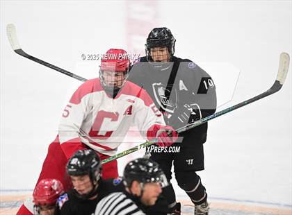 Thumbnail 2 in Joel Barlow/Weston/Abbott Tech vs. Conard (CIAC DIII Final) photogallery.