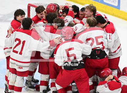 Thumbnail 3 in Joel Barlow/Weston/Abbott Tech vs. Conard (CIAC DIII Final) photogallery.