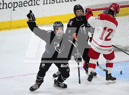 Thumbnail 1 in Joel Barlow/Weston/Abbott Tech vs. Conard (CIAC DIII Final) photogallery.