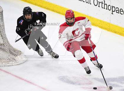 Thumbnail 1 in Joel Barlow/Weston/Abbott Tech vs. Conard (CIAC DIII Final) photogallery.