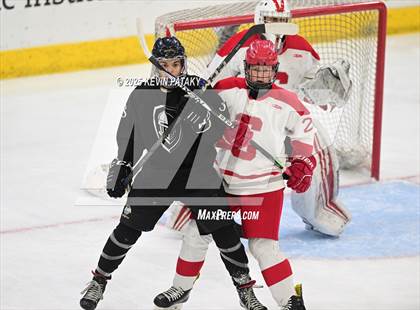 Thumbnail 2 in Joel Barlow/Weston/Abbott Tech vs. Conard (CIAC DIII Final) photogallery.