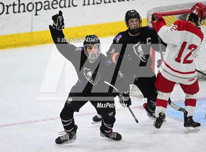 Thumbnail 2 in Joel Barlow/Weston/Abbott Tech vs. Conard (CIAC DIII Final) photogallery.