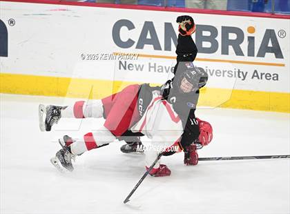 Thumbnail 3 in Joel Barlow/Weston/Abbott Tech vs. Conard (CIAC DIII Final) photogallery.
