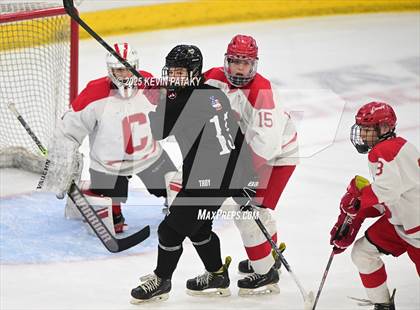 Thumbnail 2 in Joel Barlow/Weston/Abbott Tech vs. Conard (CIAC DIII Final) photogallery.