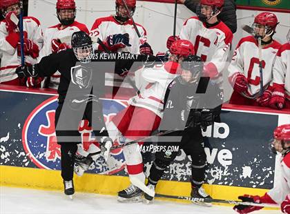 Thumbnail 1 in Joel Barlow/Weston/Abbott Tech vs. Conard (CIAC DIII Final) photogallery.