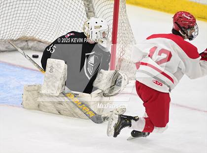 Thumbnail 3 in Joel Barlow/Weston/Abbott Tech vs. Conard (CIAC DIII Final) photogallery.