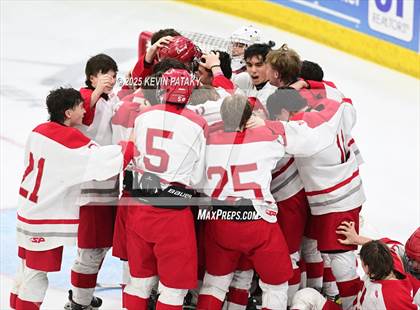 Thumbnail 1 in Joel Barlow/Weston/Abbott Tech vs. Conard (CIAC DIII Final) photogallery.