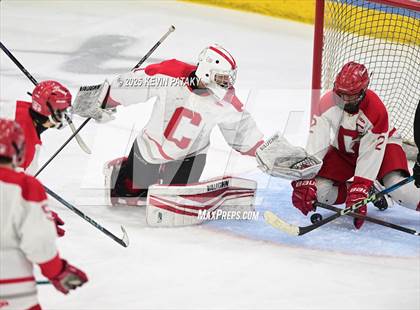 Thumbnail 3 in Joel Barlow/Weston/Abbott Tech vs. Conard (CIAC DIII Final) photogallery.