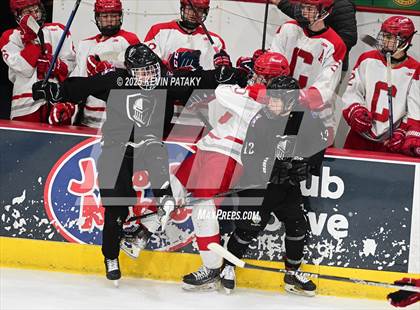 Thumbnail 3 in Joel Barlow/Weston/Abbott Tech vs. Conard (CIAC DIII Final) photogallery.