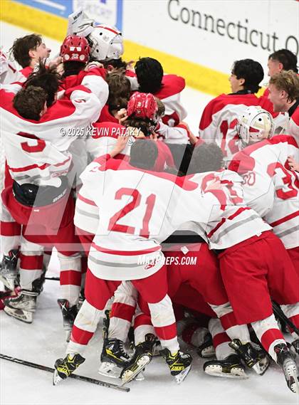 Thumbnail 1 in Joel Barlow/Weston/Abbott Tech vs. Conard (CIAC DIII Final) photogallery.