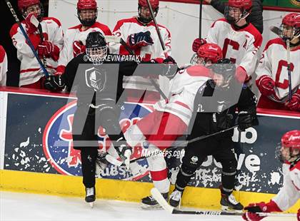 Thumbnail 2 in Joel Barlow/Weston/Abbott Tech vs. Conard (CIAC DIII Final) photogallery.