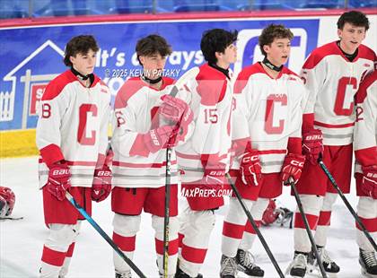 Thumbnail 1 in Joel Barlow/Weston/Abbott Tech vs. Conard (CIAC DIII Final) photogallery.