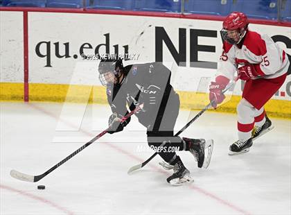 Thumbnail 1 in Joel Barlow/Weston/Abbott Tech vs. Conard (CIAC DIII Final) photogallery.