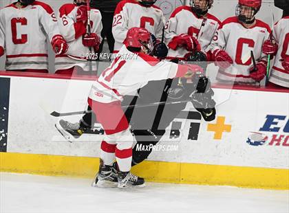 Thumbnail 2 in Joel Barlow/Weston/Abbott Tech vs. Conard (CIAC DIII Final) photogallery.