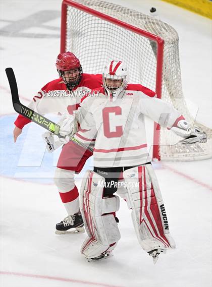 Thumbnail 1 in Joel Barlow/Weston/Abbott Tech vs. Conard (CIAC DIII Final) photogallery.