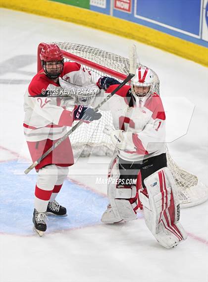 Thumbnail 2 in Joel Barlow/Weston/Abbott Tech vs. Conard (CIAC DIII Final) photogallery.