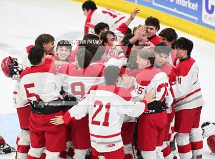 Thumbnail 1 in Joel Barlow/Weston/Abbott Tech vs. Conard (CIAC DIII Final) photogallery.