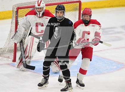 Thumbnail 1 in Joel Barlow/Weston/Abbott Tech vs. Conard (CIAC DIII Final) photogallery.