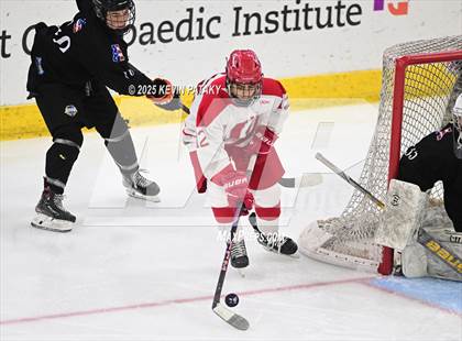 Thumbnail 1 in Joel Barlow/Weston/Abbott Tech vs. Conard (CIAC DIII Final) photogallery.