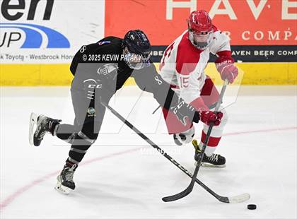 Thumbnail 2 in Joel Barlow/Weston/Abbott Tech vs. Conard (CIAC DIII Final) photogallery.