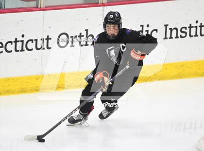 Thumbnail 2 in Joel Barlow/Weston/Abbott Tech vs. Conard (CIAC DIII Final) photogallery.