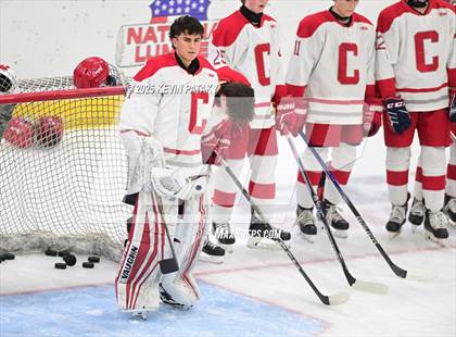 Thumbnail 1 in Joel Barlow/Weston/Abbott Tech vs. Conard (CIAC DIII Final) photogallery.